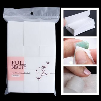 &quot;Full Beauty&quot; Lint Free Cotton Nail Wipes 450 pieces