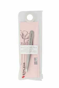 STALEKS Eyebrow Tweezers BEAUTY &amp; CARE 10 TYPE 3 (TBC-10/3)