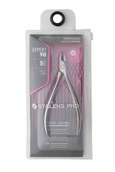 STALEKS Professional cuticle nippers EXPERT 90-5mm (NE-90-5)