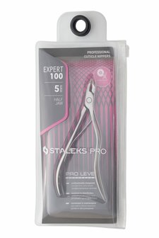 STALEKS Professional Cuticle Nippers EXPERT 100 5mm