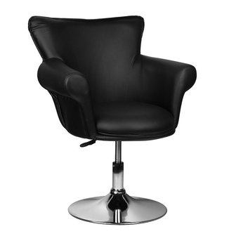 Cosmetic chair Gracia Black/White