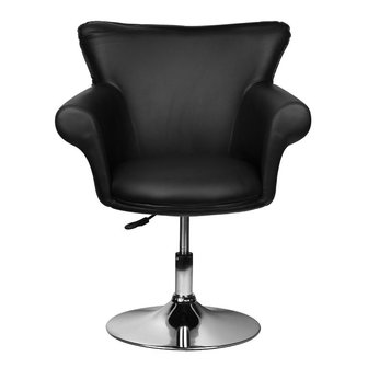 Cosmetic chair Gracia Black/White