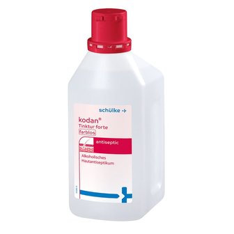 Kodan tinctuur forte, kleurloos huidantisepticum 1000 ml