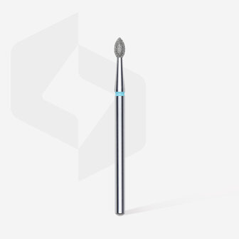 STALEKS Diamond Nail Nrill Bit Pointed Bud Blue 2.5mm 4.5mm