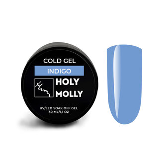 Holy Molly Cold Gel (Builder gel) INDIGO, 30ml