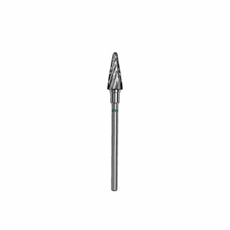 STALEKS Carbide Nail Drill Bit Cone Green Head 6mm-14mm