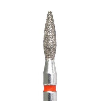 KMIZ Diamond Bit Flame Fine Red 2.3mm 8mm