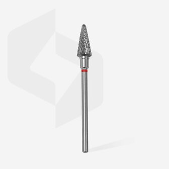 STALEKS Carbide Nail Drill Bit Cone Red Head 6mm-14mm