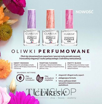 Cuticle Oil Claresa &#039;&#039;Pretty Bloom&#039;&#039; 5ml