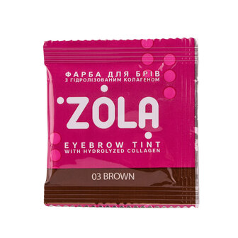 ZOLA WENKBRAUW TINT 03 BRAUN