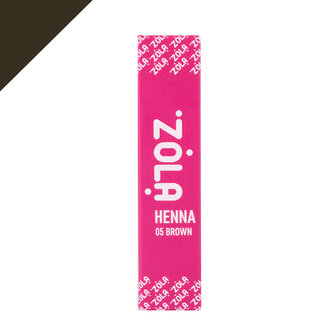 ZOLA WENKBRAUWEN HENNA, BRUIN 10G