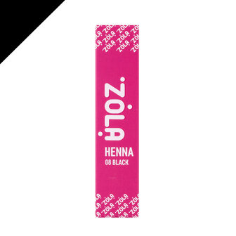 ZOLA WENKBRAUWEN HENNA, ZWART 10G