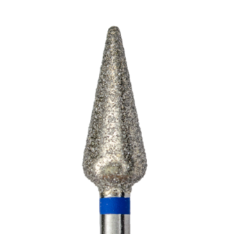 KMIZ Diamond Pear Bit Medium Blue 5mm 12.5mm 2.3mm