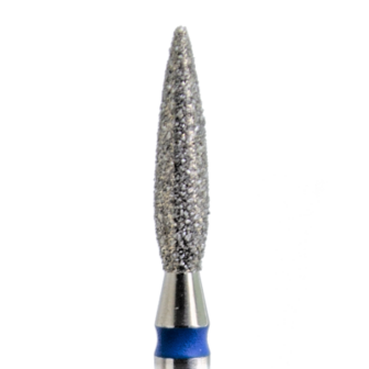 KMIZ Diamond Bit Flame Pointed Medium 2.3mm-10mm