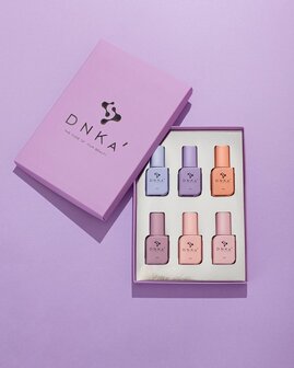 DNKa&#039; Box Set 6pieces of pastel gel polish