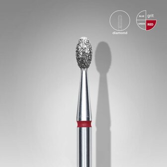 STALEKS Diamant Frees Bitje Olijf Rood 2.5mm 5mm