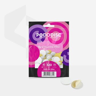 STALEKS Disposable Files Soft For PODODISC PRO M 320 Grit 