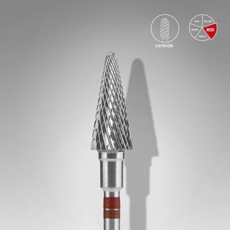 Carbide Nail Drill Bit For Left-Handed Cone Red Head 6mm-14mm