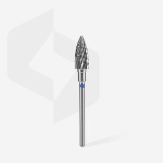 STALEKS Carbide Nail Drill Bit Pine Cone Red EXPERT 6 mm 14 mm