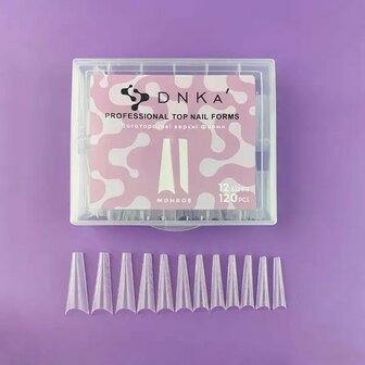 DNKa&#039; Reusable Upper Nail Forms &quot;Monroe&quot; 120 pieces