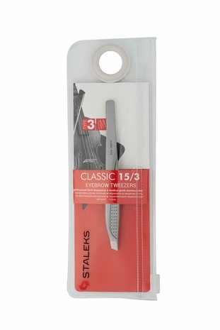 STALEKS Eyebrow Tweezers CLASSIC 15 TYPE 3 (TC-15/3)