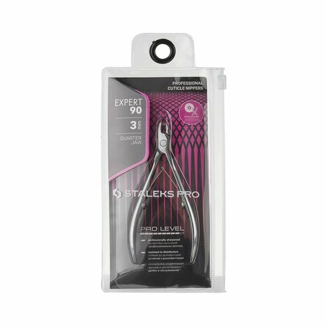 STALEKS Professional cuticle nippers EXPERT 90 3mm 