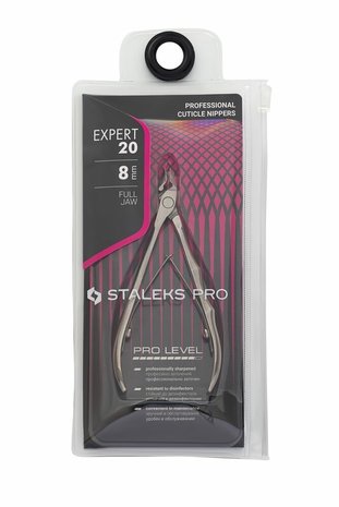 STALEKS Professional Cuticle Nippers EXPERT 20 8mm