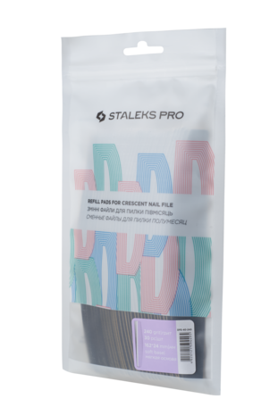 STALEKS Refill Pads For Crescent Nail File (soft based) Expert 40, 240 grit