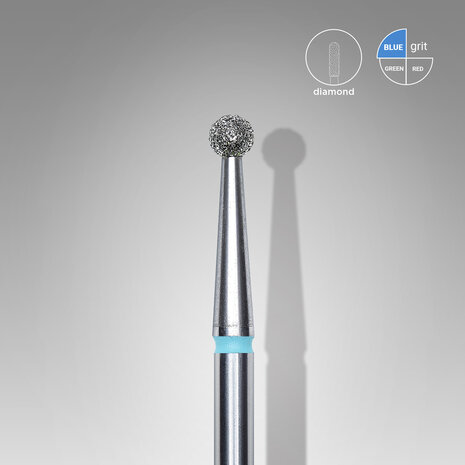 STALEKS Diamant Frees Bitje Ball Blauw 2.5mm