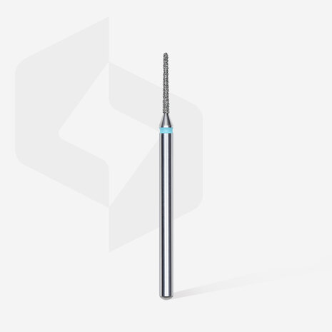 STALEKS Diamond Nail Drill Bit Needle Blue  1mm 10mm