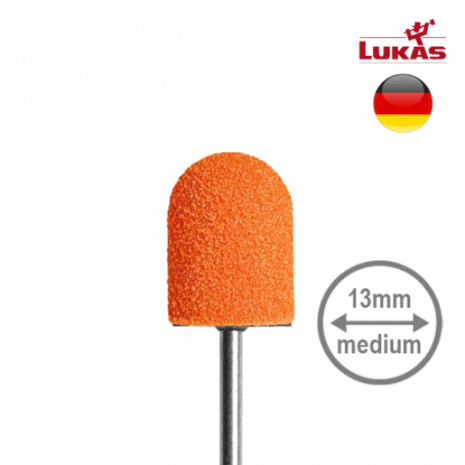 Slijpkapje LUKAS Podo Oranje ø13mm, MEDIUM