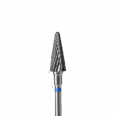 STALEKS Carbide Nail Drill Bit Cone Blue 6mm 14mm