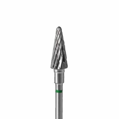 STALEKS Carbide Nail Drill Bit Cone Green Head 6mm-14mm