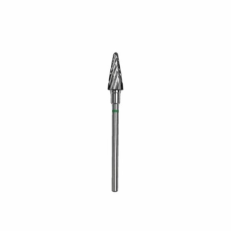 STALEKS Carbide Nail Drill Bit Cone Green Head 6mm-14mm