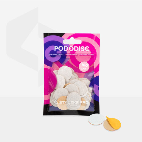 STALEKS Pododisc Pro Refil Pads M 180gritt 50 pcs