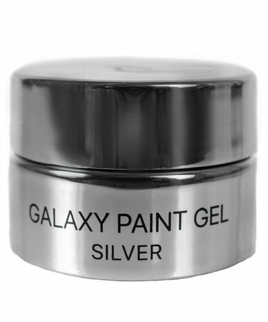 KODI Gel nail paint  "Galaxy"4 ml. Nr.2 Silver