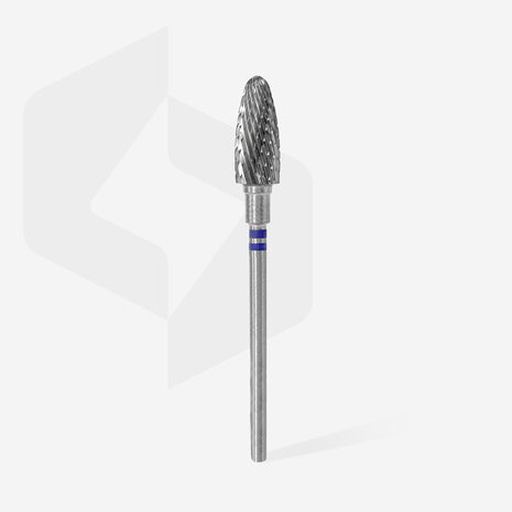 STALEKS Carbide Nail Drill Bit For Left-Handed Corn Blue 6mm 14mm