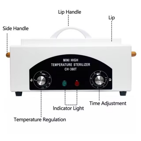 Mini Hetelucht Sterilisator 300W