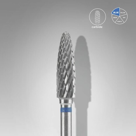 STALEKS Carbide Frees Bitje Conus-Corn Blauw 4.0 mm 14 mm