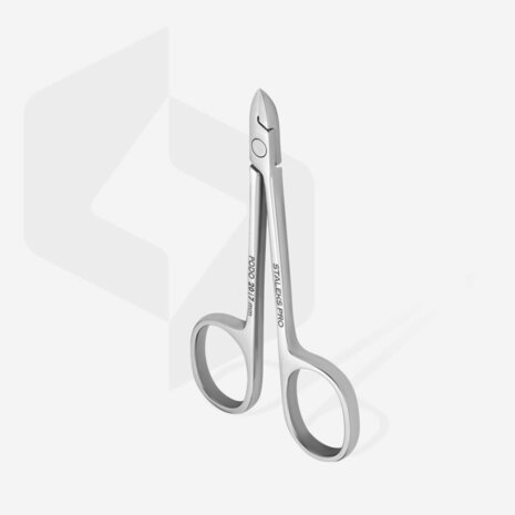 STALEKS Podology Scissors Style Nippers For Cuticle And Callus PODO 7 mm