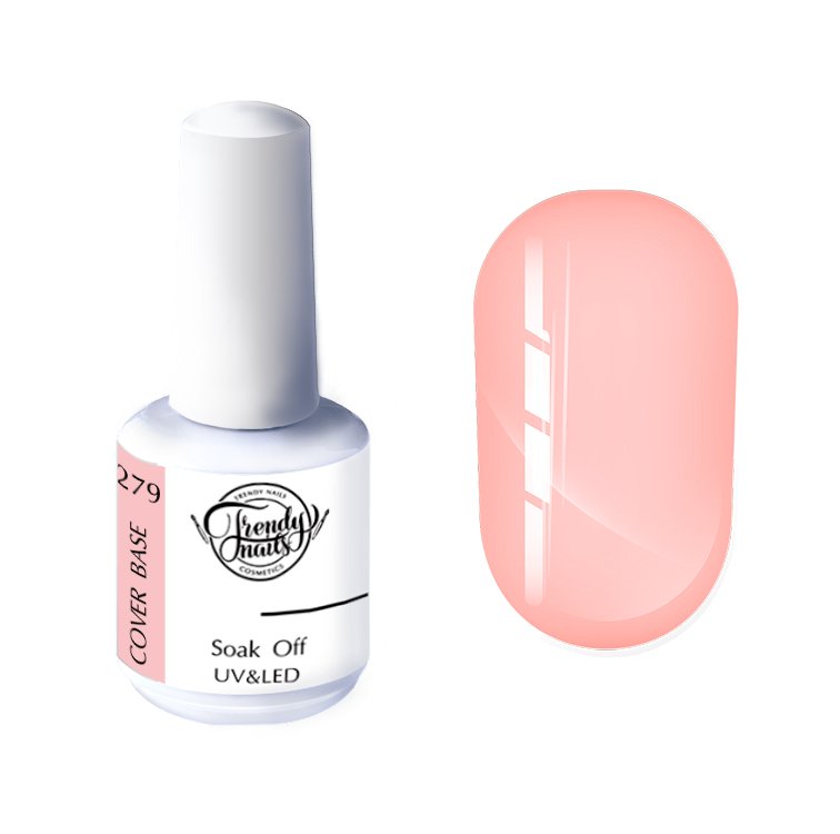 Cover base 279, Trendy Nails 15ml - SimDi Beauty