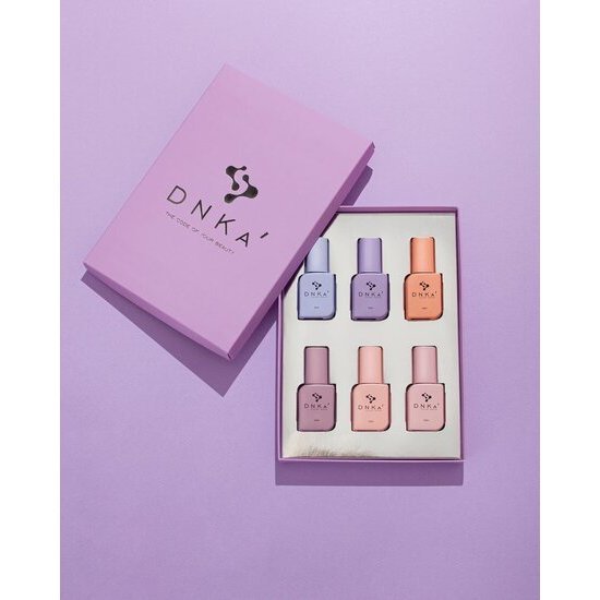 DNKa’ Box Set 6stuks pastel gellak - SimDi Beauty