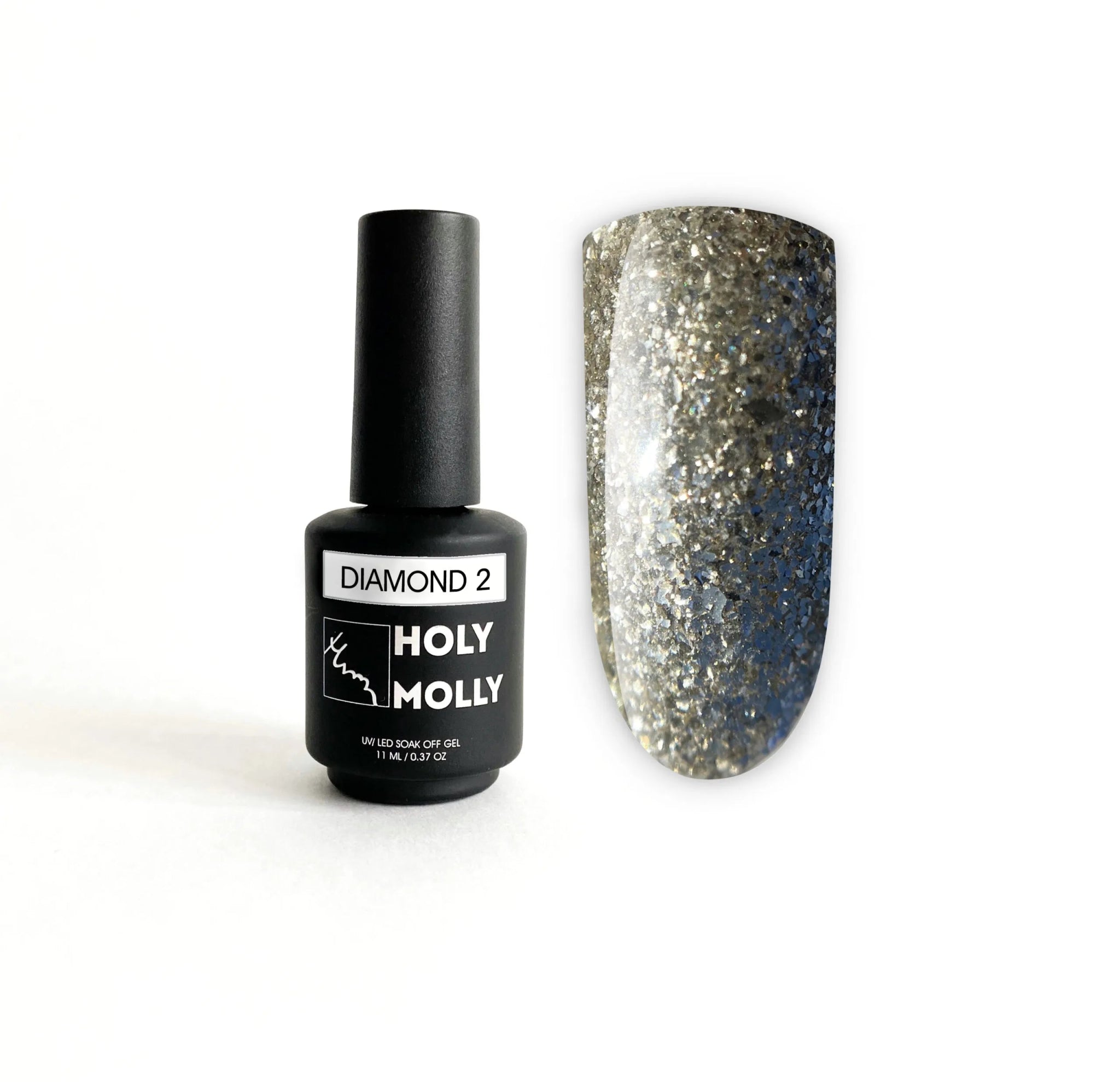 Gellak Holy Molly DIAMOND 02, 11ml - SimDi Beauty