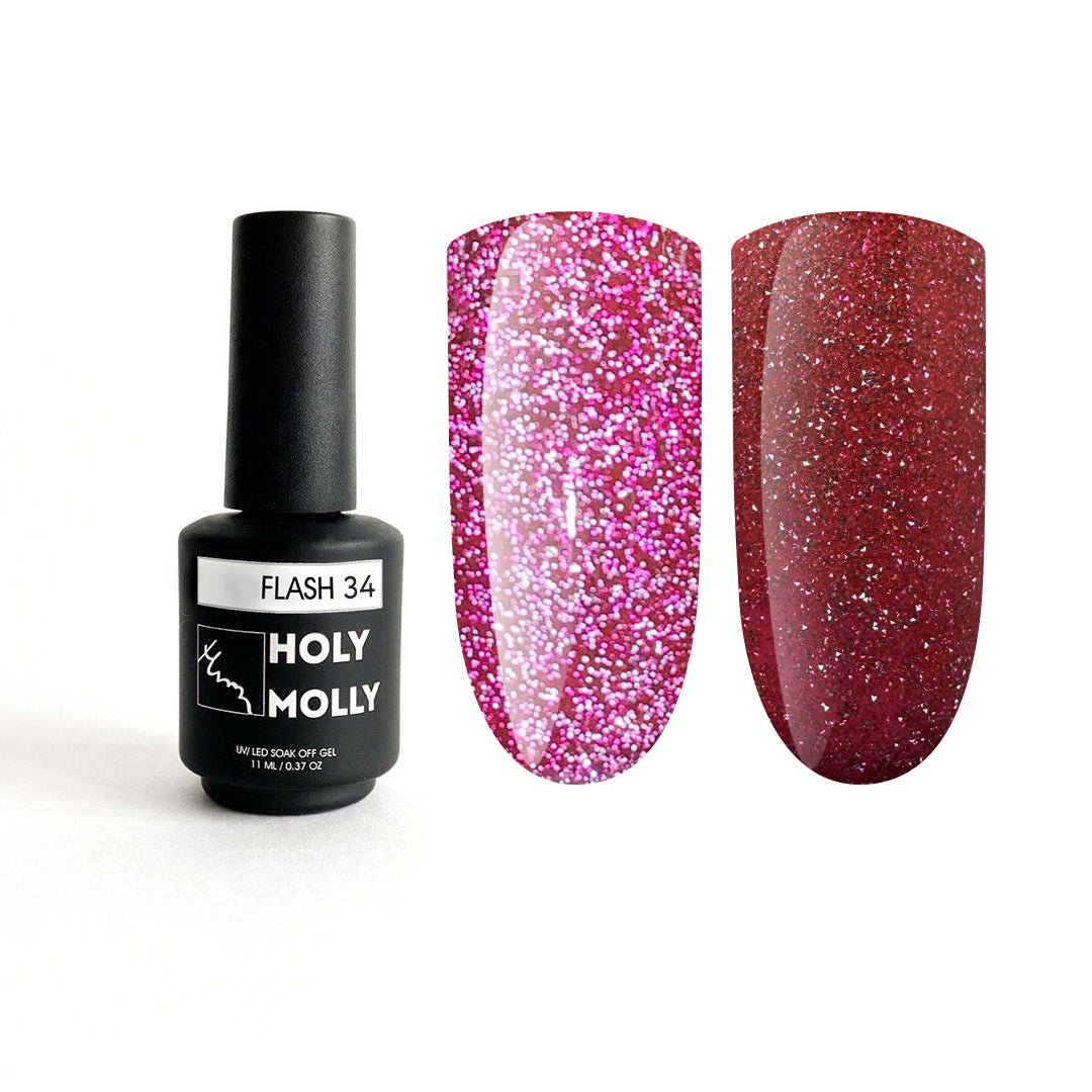 Gellak Holy Molly FLASH 34, 11ml - SimDi Beauty