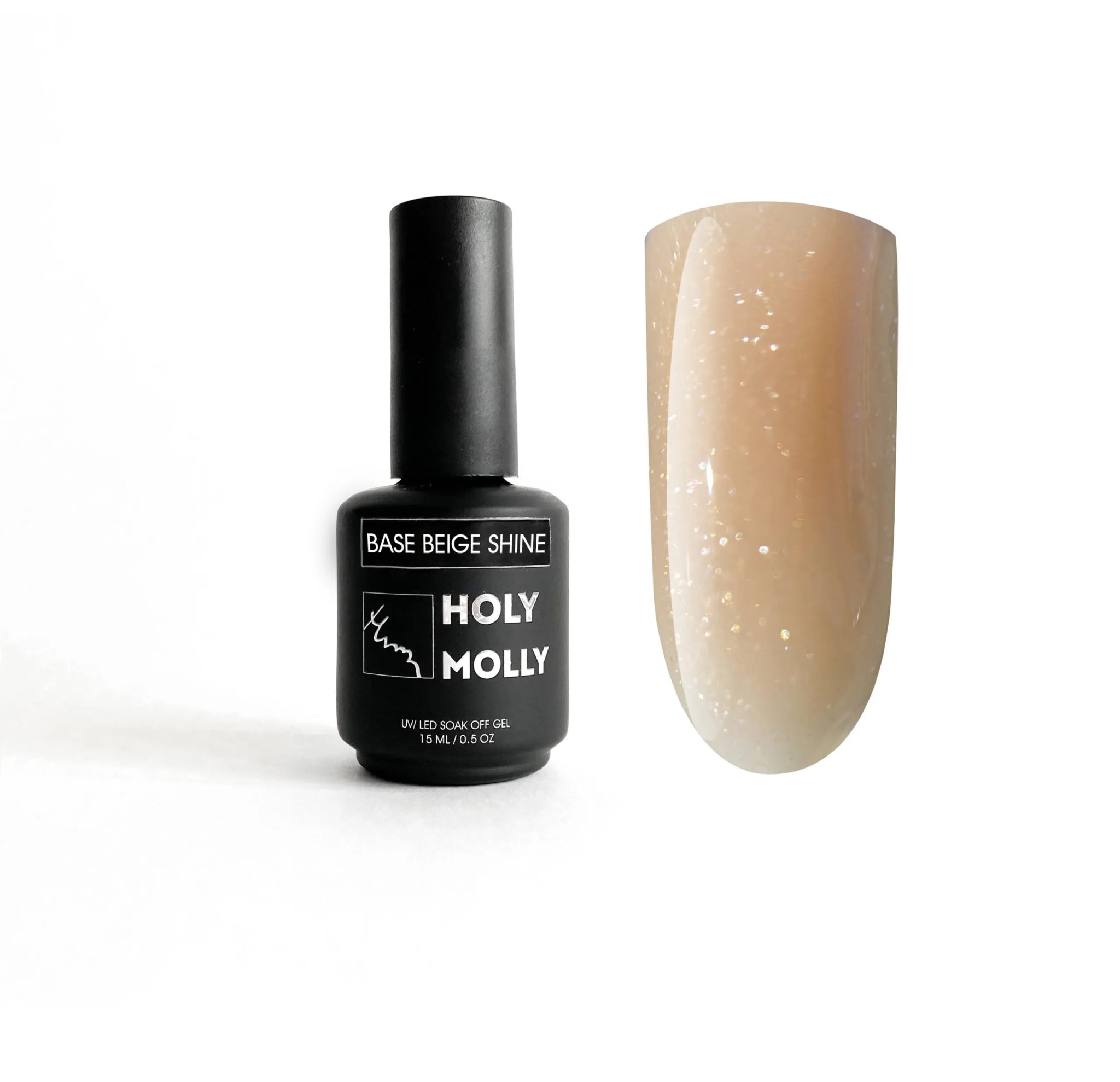 Holy Molly Base &quot;BEIGE SHINE&quot; 15 ml - SimDi Beauty