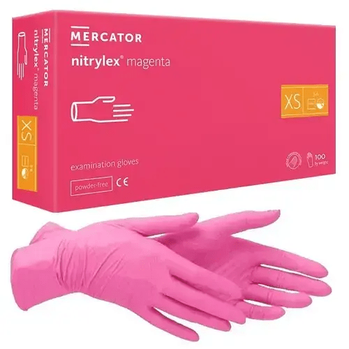 Nitrylex Handschoenen Magenta - SimDi Beauty