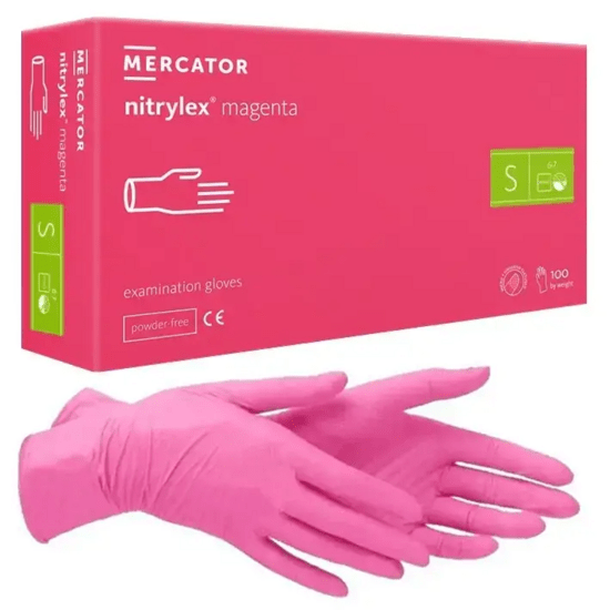 Nitrylex Handschoenen Magenta - SimDi Beauty