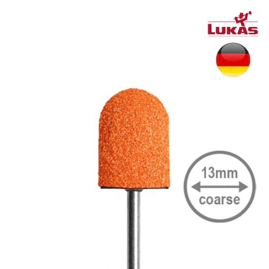 Slijpkapje LUKAS Podo Oranje ø13mm GROF 10 stuks - SimDi Beauty