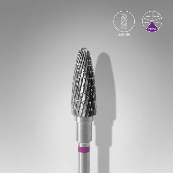 STALEKS Carbide Frees Bitje Conus - Corn Paars 5.0mm - 13mm - SimDi Beauty