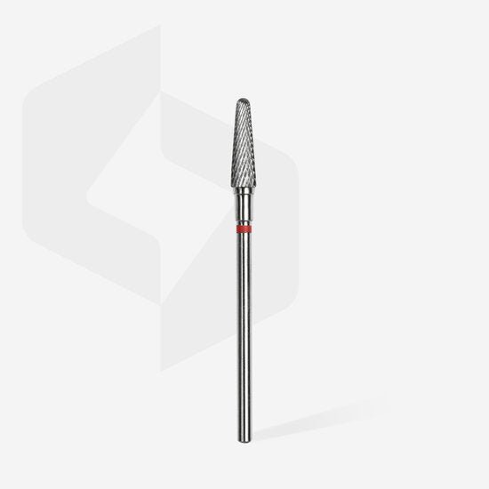 STALEKS Carbide Frees Bitje Conus Rood 4.0mm - 13mm - SimDi Beauty